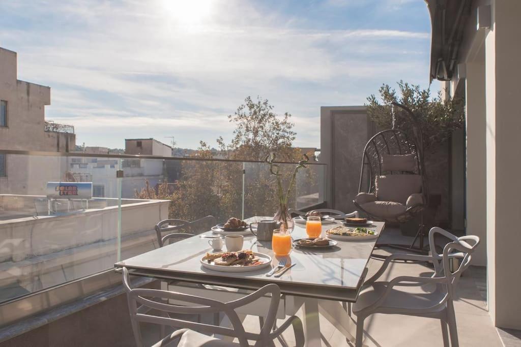 Luxury Acropolis View Apartment-Living Stone Black Pearl Афины Экстерьер фото